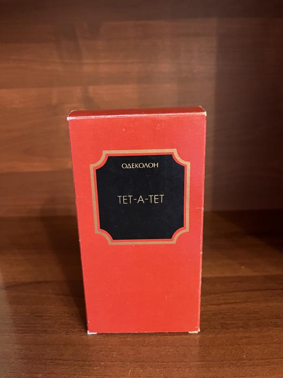 Одеколон TET-A-TET. Союзпарфюмерпром.