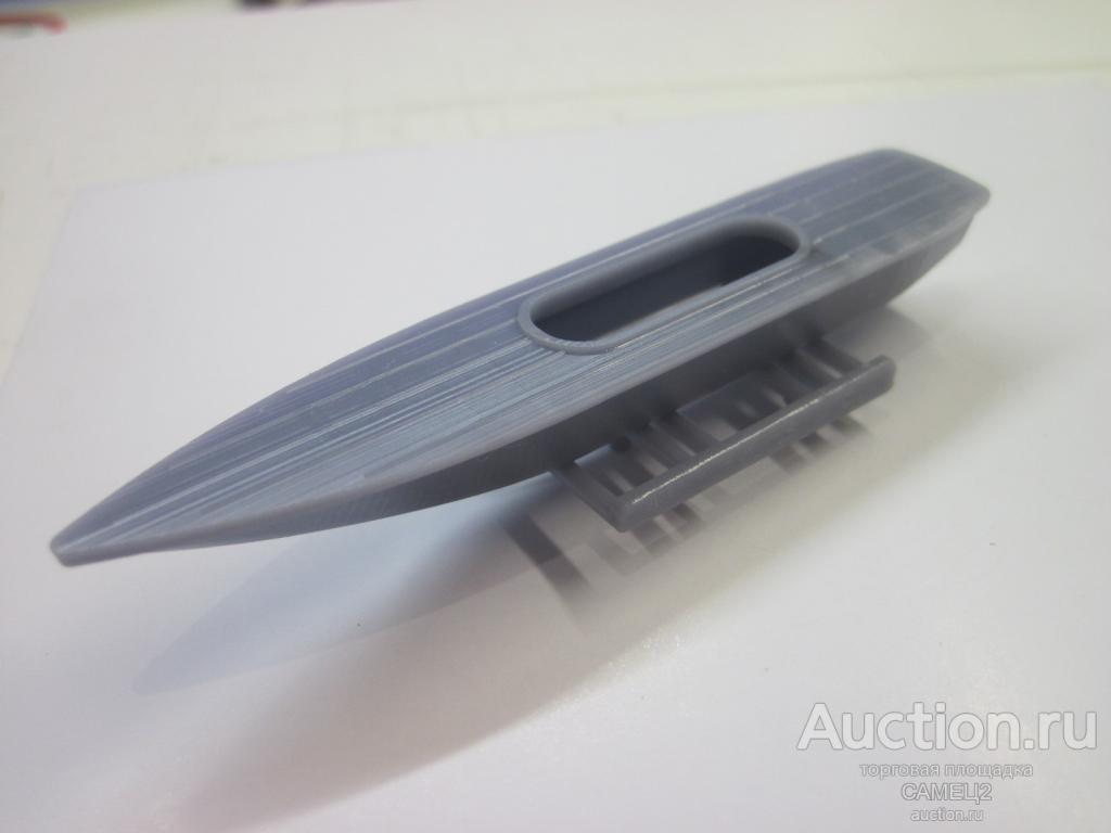 лодка на багажнике для моделей , полимерная смола, 3D печать, новые.