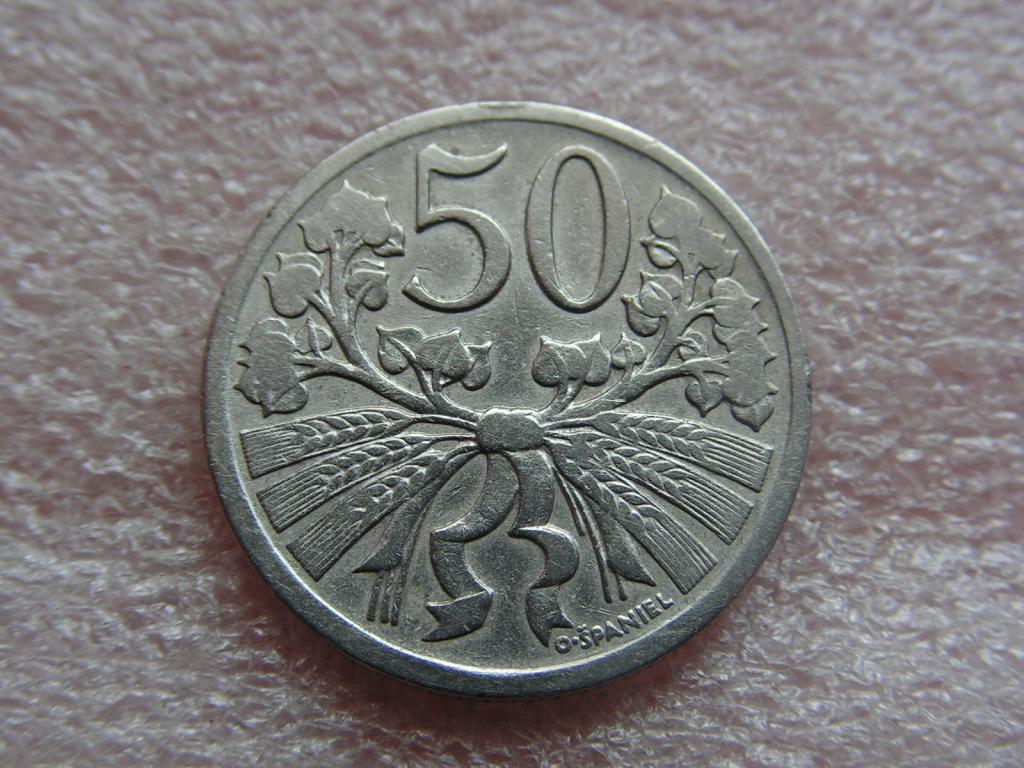 Чехословакия 50 геллеров 1925 1ма