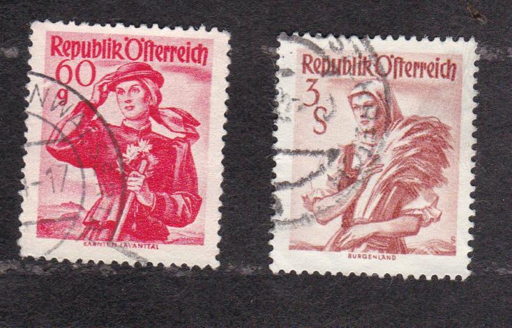 Австрия 1948 Стандарт Женщины (3852)