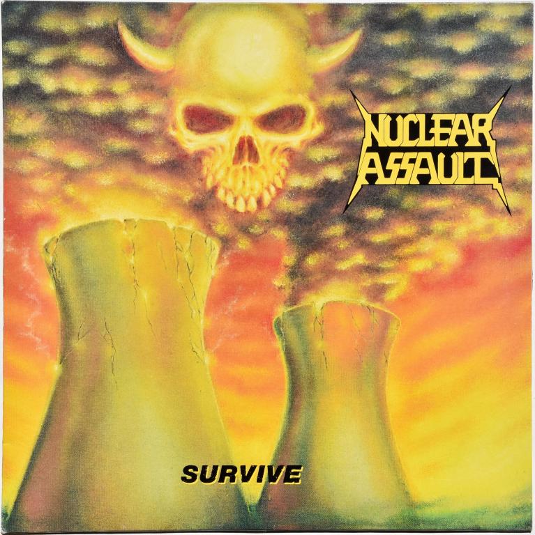 Nuclear Assault "Survive" 1988 Lp UK