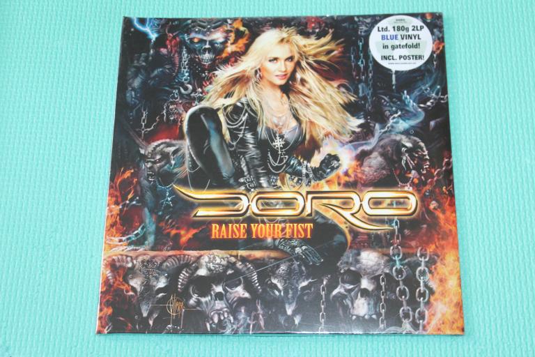 Doro / Raise Your Fist 12 / Germany 2 LP BLUE