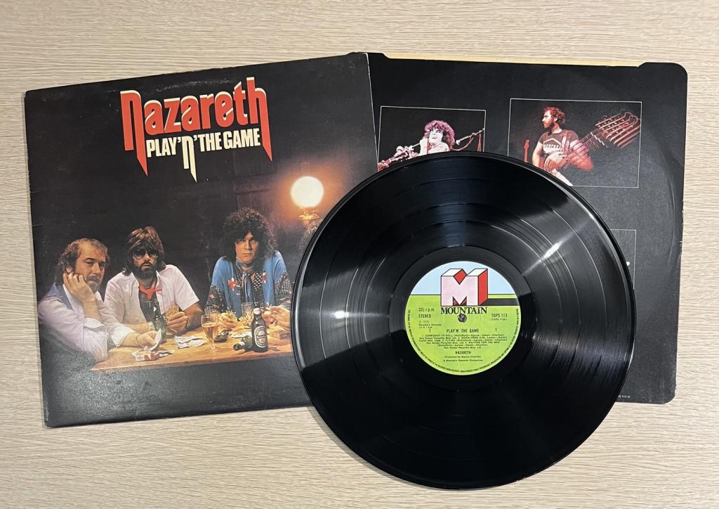 Nazareth - Play'n'The Game - 1976 Original GB 1st Press LP