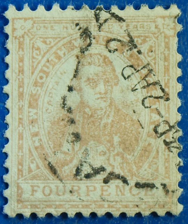 Британский Новый Южный Уэльс 1905 №336 Зуб 12х11.5
