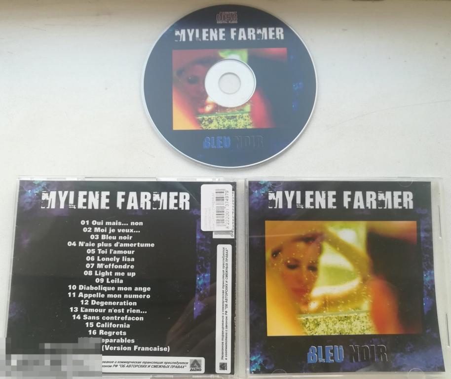 Mylene Farmer : Bleu Noir : 2010 : Russia  Sound Pro  Сост. - "Very Good"