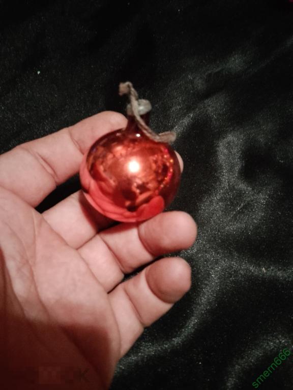 Елочная игрушка СССР шар