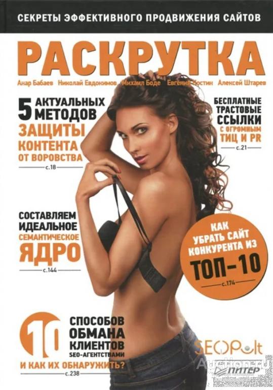 Книга Раскрутка: секреты эффективного продвижения сайтов / Анар Бабев, 2013 г.
