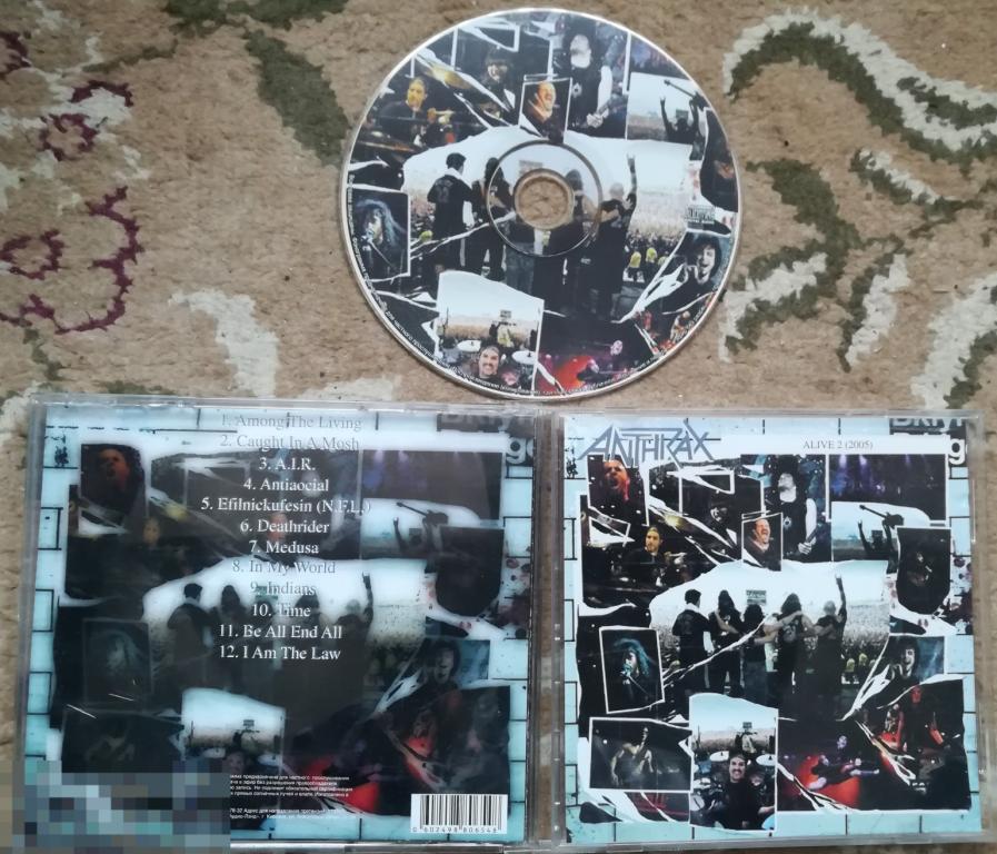 Anthrax Alive 2 (2005) thrash metal Сост.: Very Good