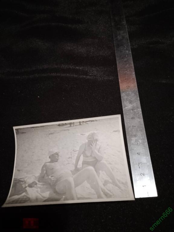 Фотография ссср море пляж купание отдых