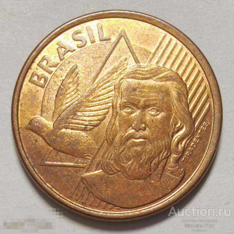 Бразилия 5 сентаво, 2012 vf+