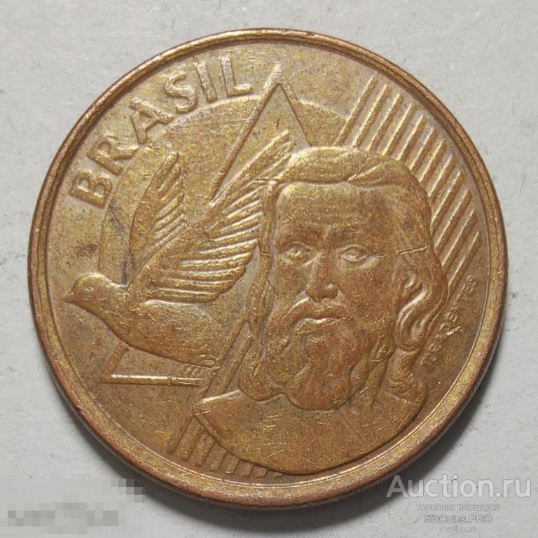 Бразилия 5 сентаво, 2012 vf+