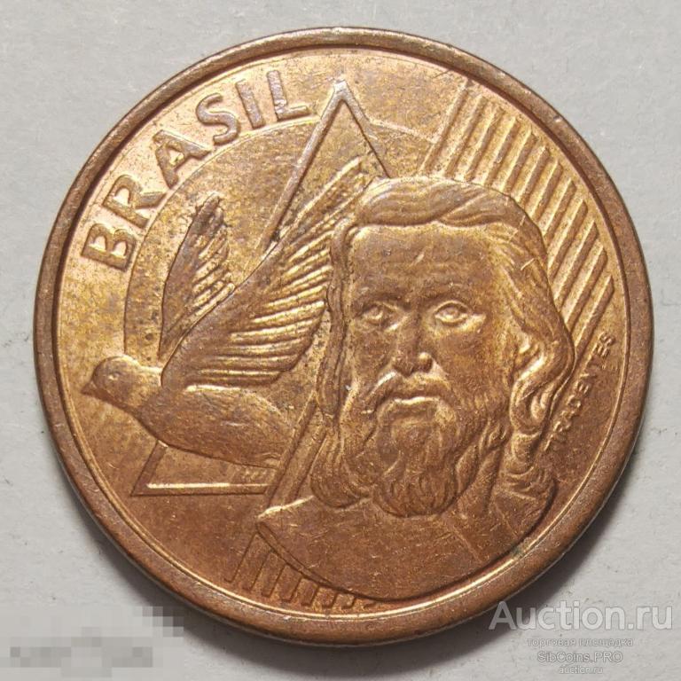 Бразилия 5 сентаво, 2010 xf