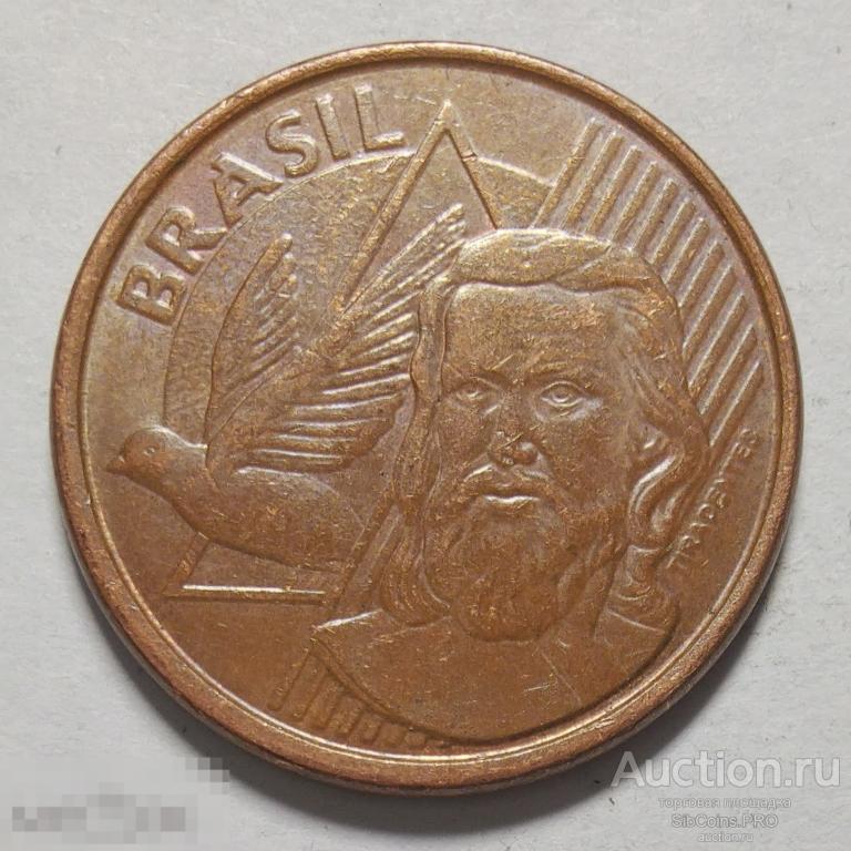 Бразилия 5 сентаво, 2015 vf+