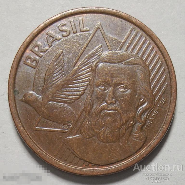 Бразилия 5 сентаво, 2010 vf+
