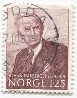 1979 Норвегия.100 летие Дж. Фалкбергета 1м.гаш
