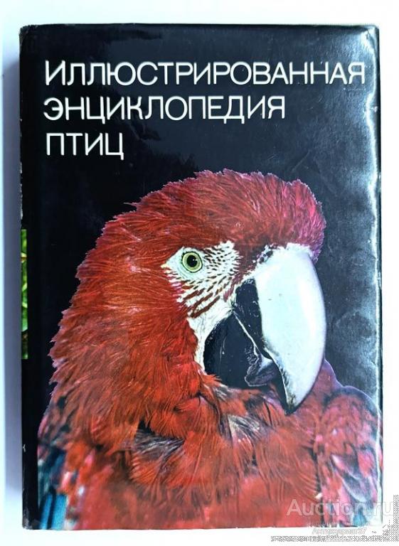 Книга Иллюстрированная энциклопедия птиц / Ян Ганзак, 1986 г.