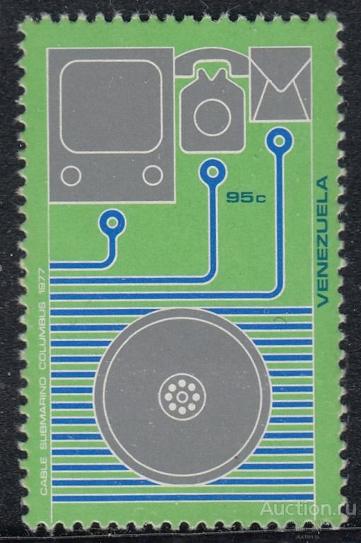 Венесуэла. 1977 год. Подводный кабель. MNH