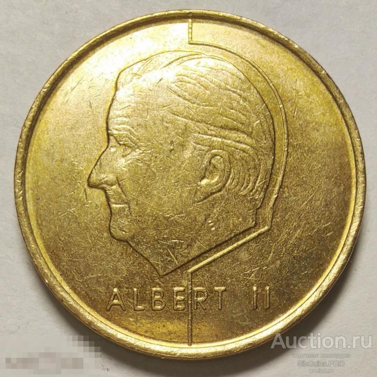 Бельгия 5 франков 1998, BELGIE