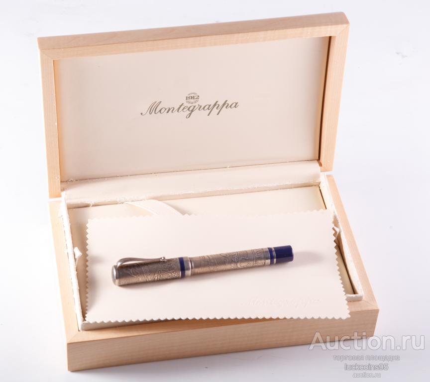 Перьевая ручка Montegrappa Серебро 925 проба. Италия. Тирах 490 шт/ N177. Новая.#H15