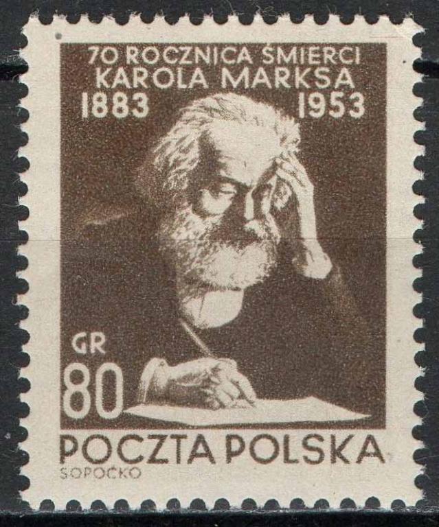 Польша, 1953, Деятели, Политика, Маркс