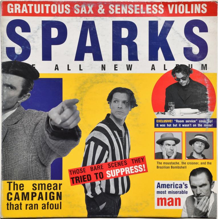 Sparks "Gratuitous Sax & Senseless Violins" 1994 Lp
