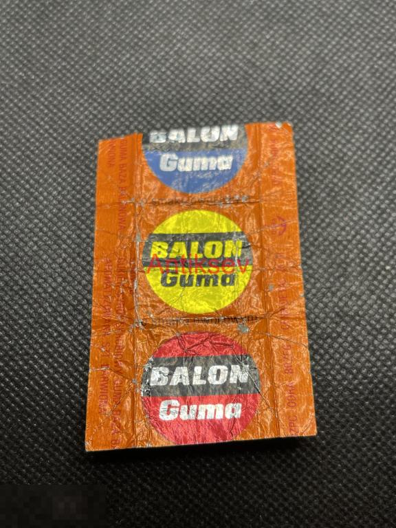 Обертка от жвачки Balon Guma Редкая