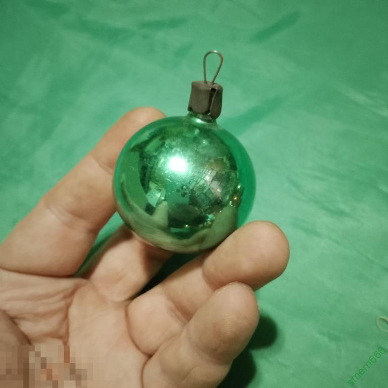 Елочная игрушка ссср шар