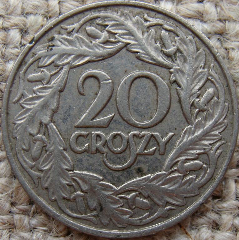 Польша 20 грошей 1923 год