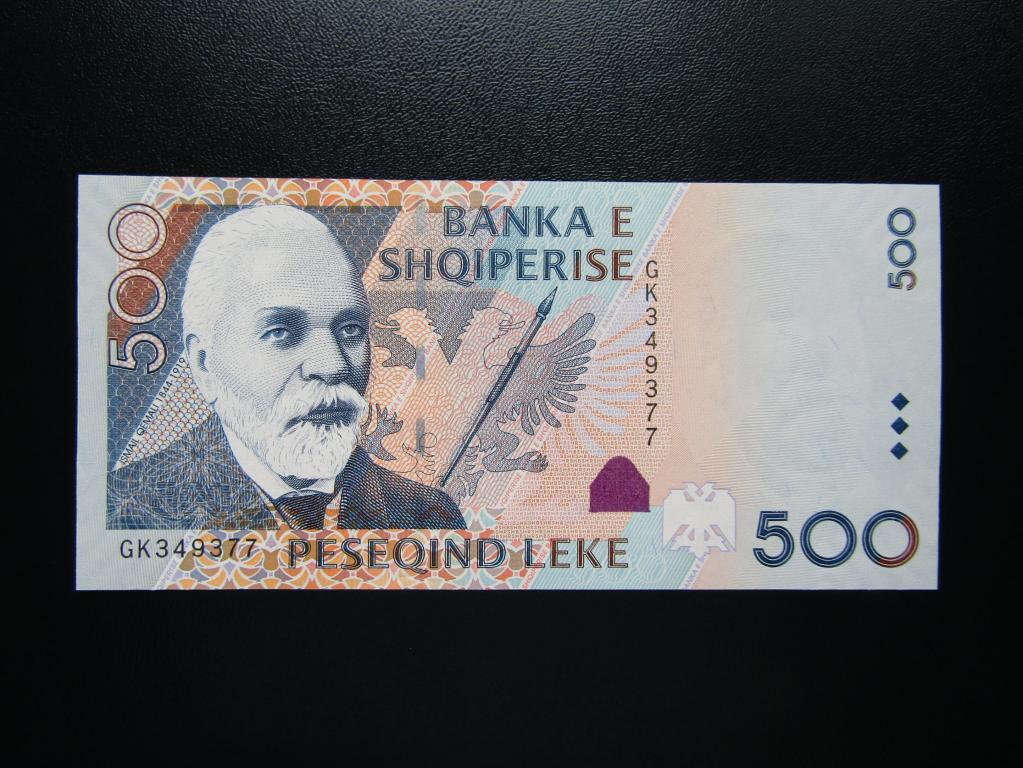 Албания - 500 лек 2007г. UNC