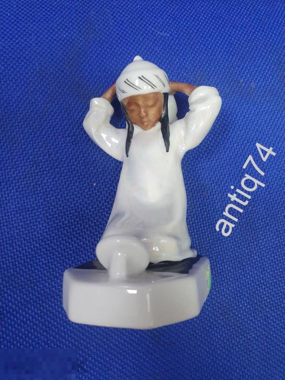Узбечка, девушка у зеркала. ЛЗФИ.  (П5615)