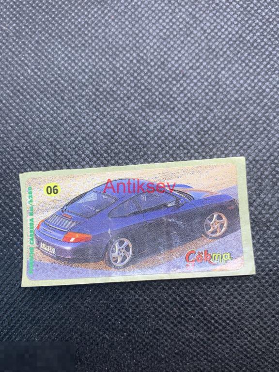 Наклейка от жвачки Gokma авто № 6