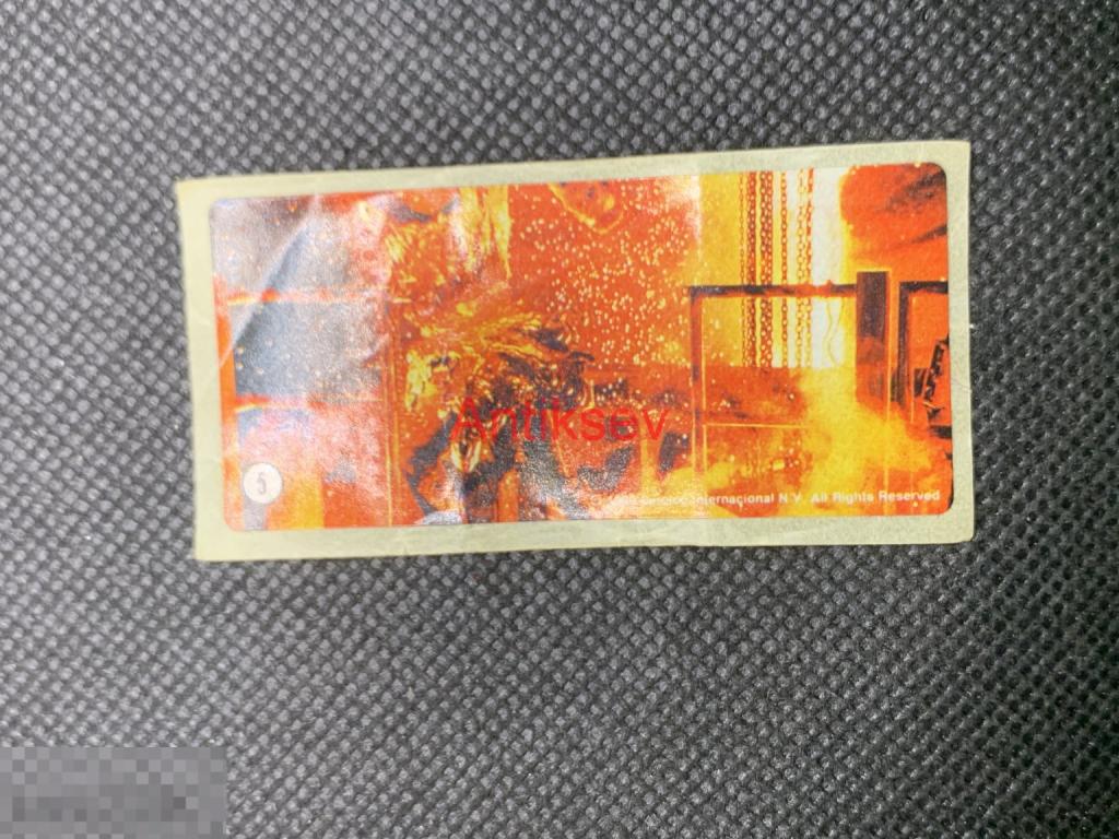 Наклейка от жвачки Terminator № 5