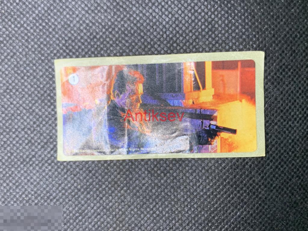 Наклейка от жвачки Terminator № 1