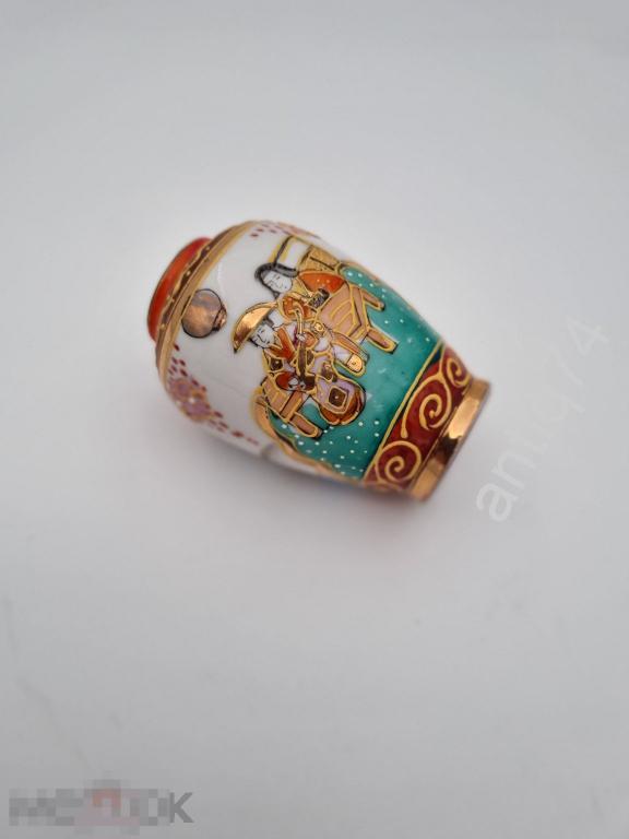 Вазочка миниатюрная. Старинная. Япония.  (В20569)