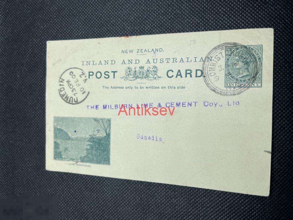 Открытка post card New Zealand Australia