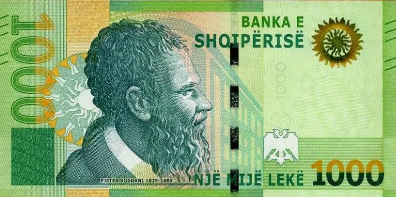 Албания 1000 лек 2019 год ПРЕСС/UNC