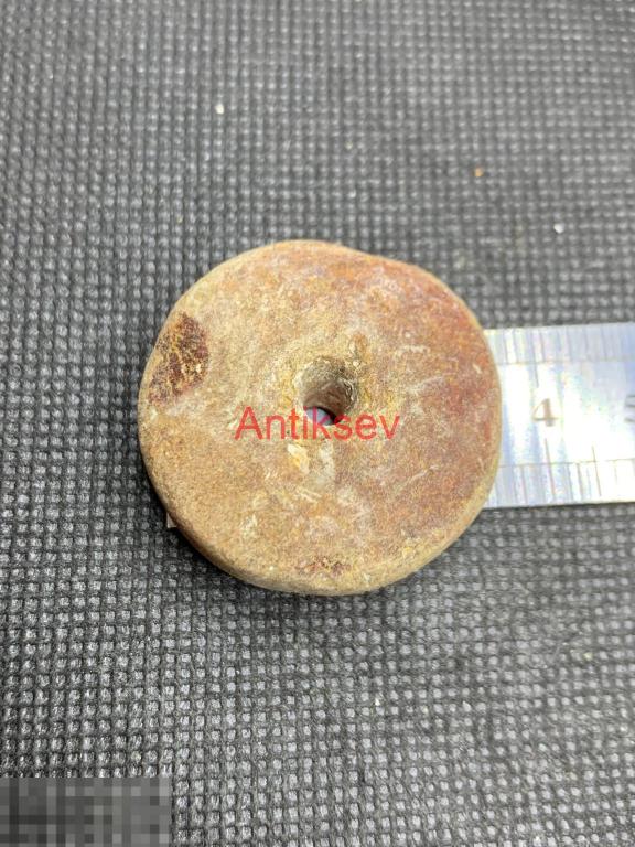 Бусина античная 2-4 век Янтарь Готы вес-
