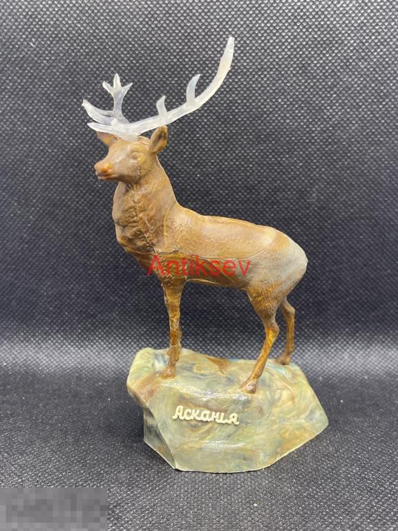 Сувенир колкий пластик Олень Аскания Нова Редкость