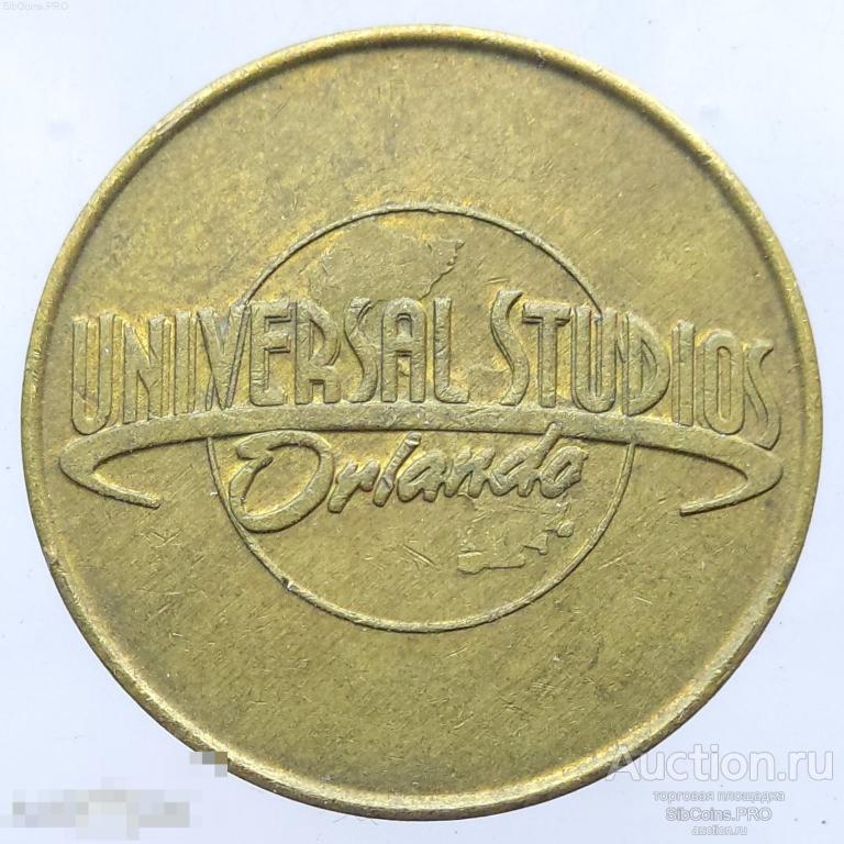 Жетон США (рекламный) — Prime Time Amusements / Universal Studios Orlando