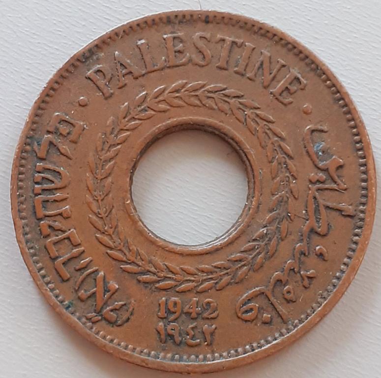 Палестина  5 милс 1942 г. ОРИГИНАЛ!!!