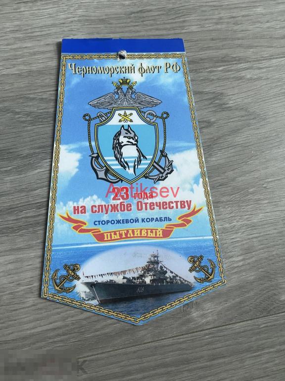 Вымпел 23 года на службе отечества Пытливый