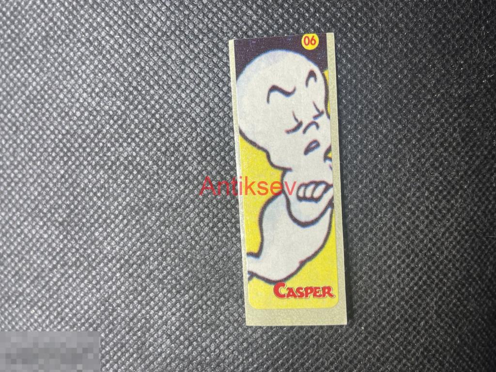Наклейка от жвачки Casper № 06 редкая