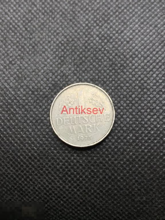 1 марка ФРГ 1973 J