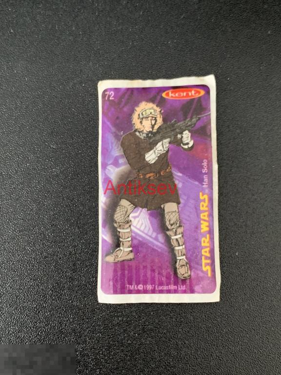 Наклейка от жвачки Star Wars Kent № 72