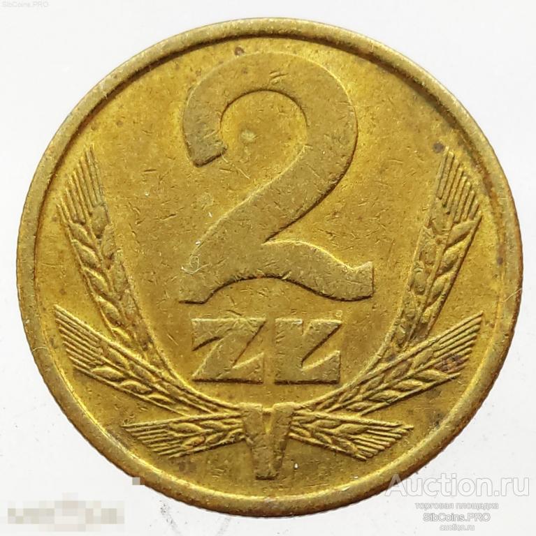 Польша 2 злотых, 1986