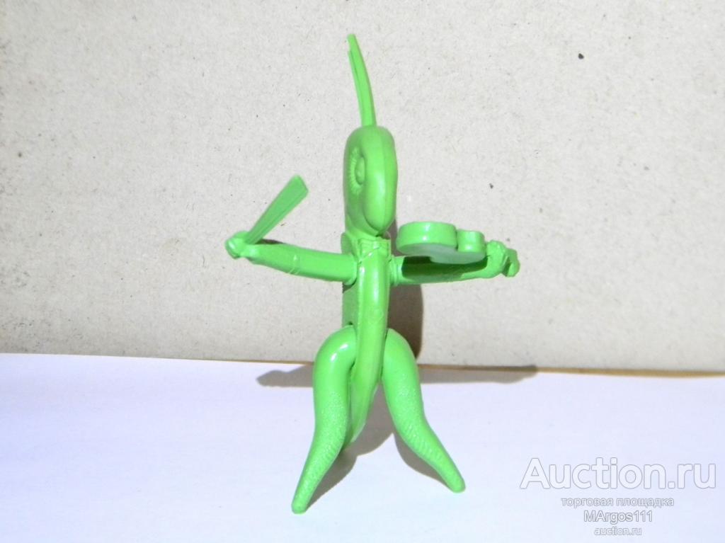 Игрушки СССР Кузнечик МКИ литая резина РЕДКОСТЬ