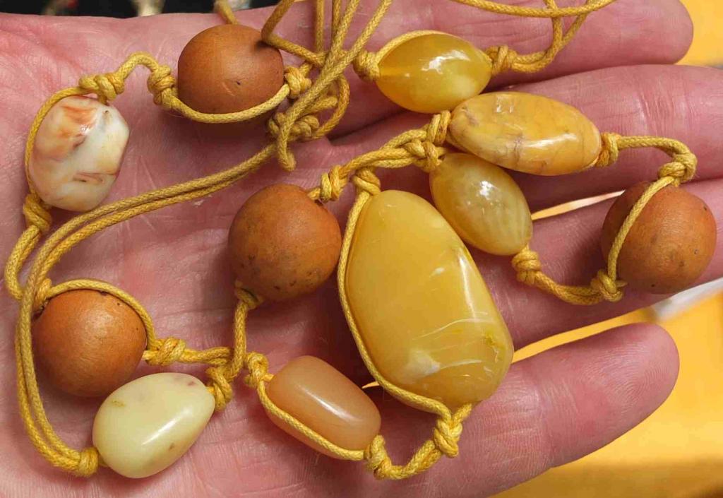 янтарные бусы, королевский янтарь , натуральный янтарь