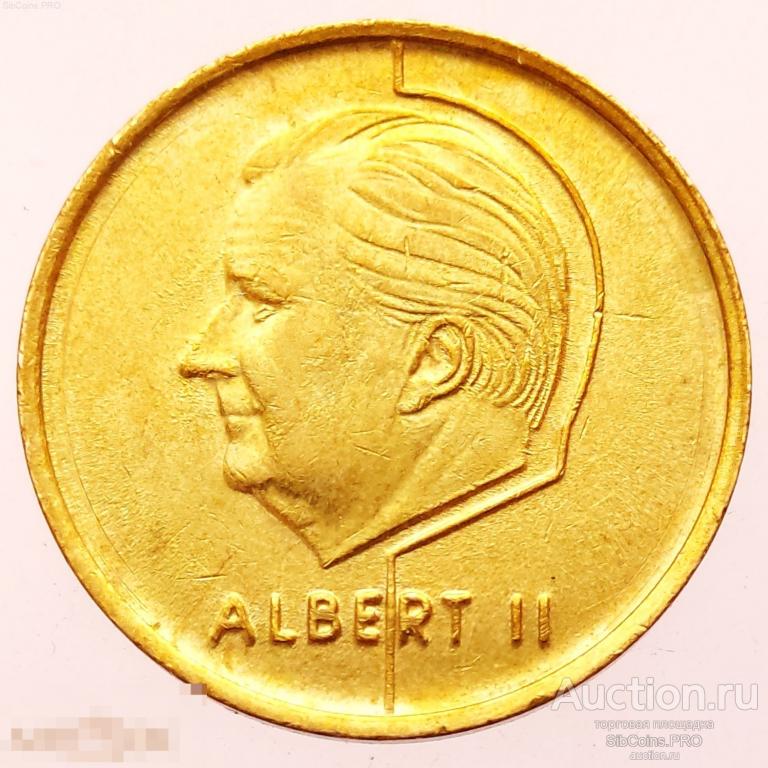 Бельгия 5 франков 1994, BELGIQUE