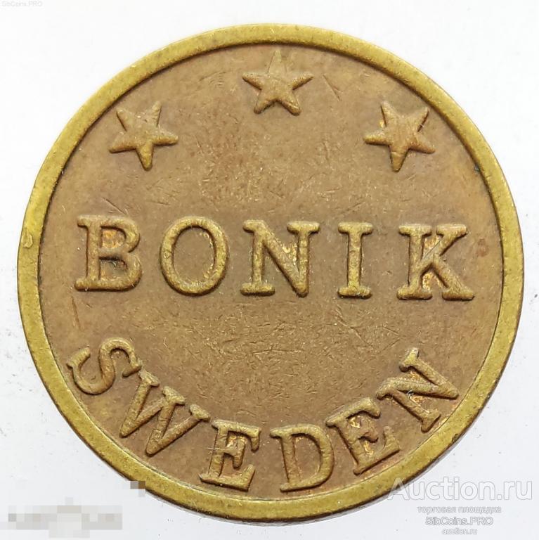 Жетон Швеции (игровой) — BONIK Sweden