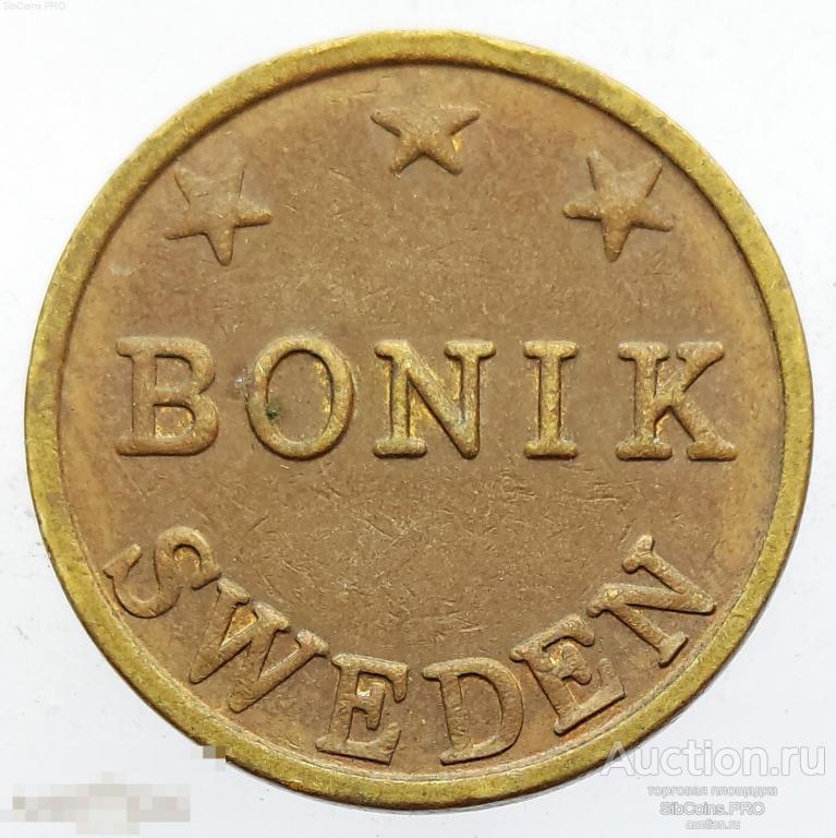 Жетон Швеции (игровой) — BONIK Sweden